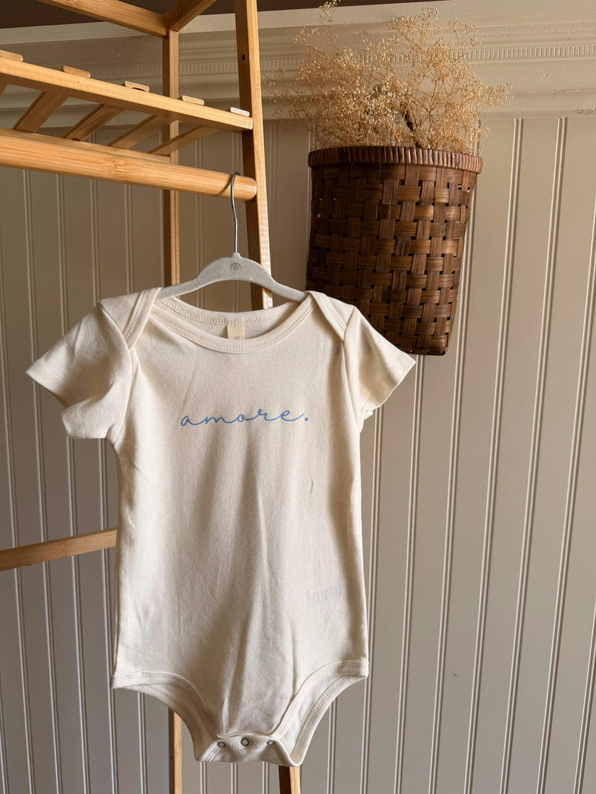 Amore Organic Cotton Baby Bodysuit