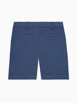 Navy Figaro Boy Chino Shorts