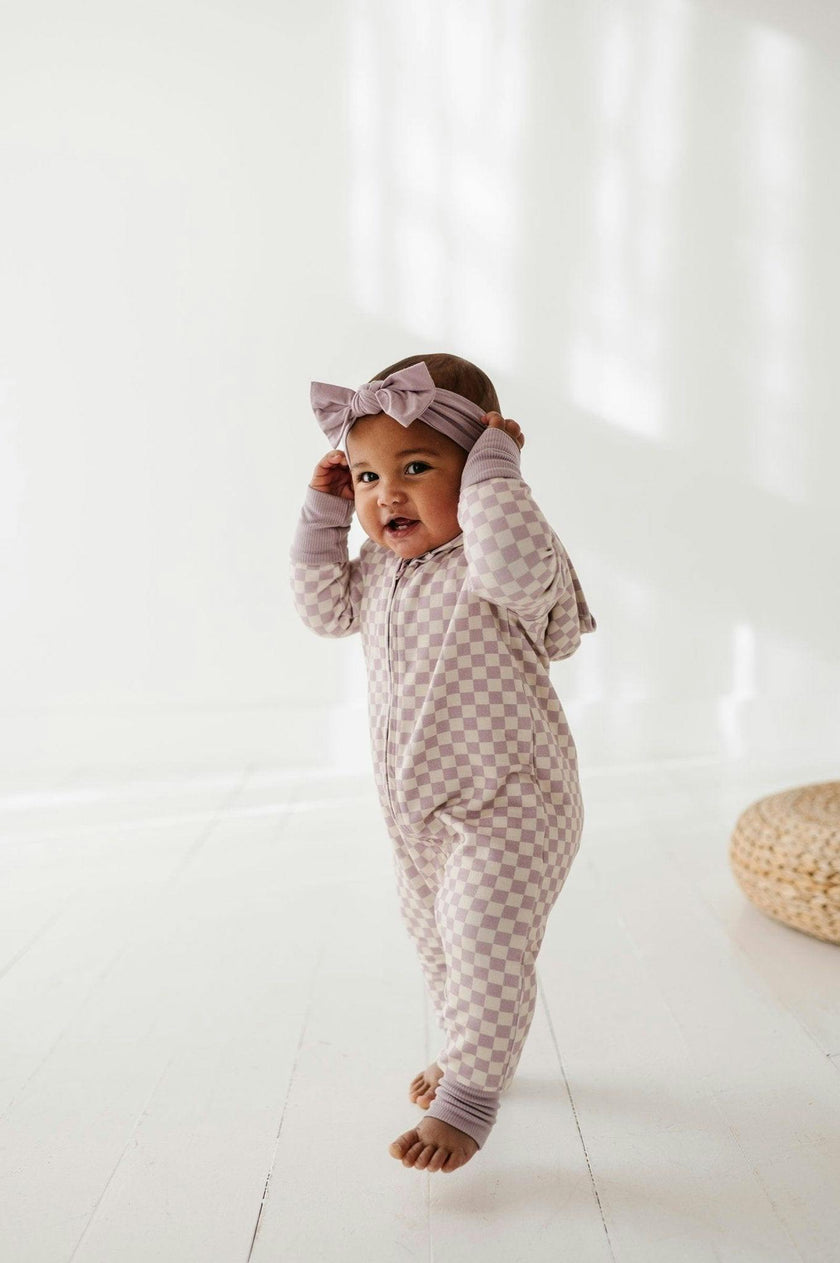 Baby Girl Terry Zip Romper