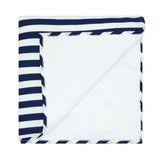 Navy Cabana Stripe Towel