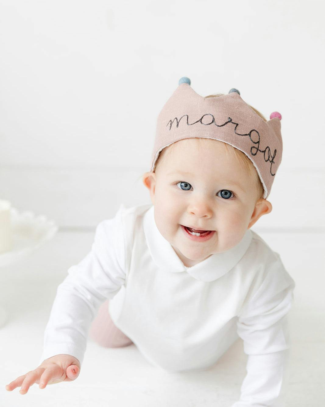 Blush Custom Birthday Crown