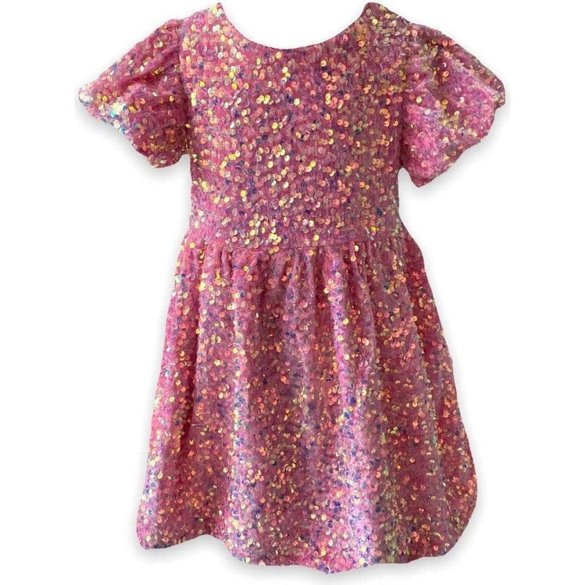 Pretty in Pink Sequin Dress