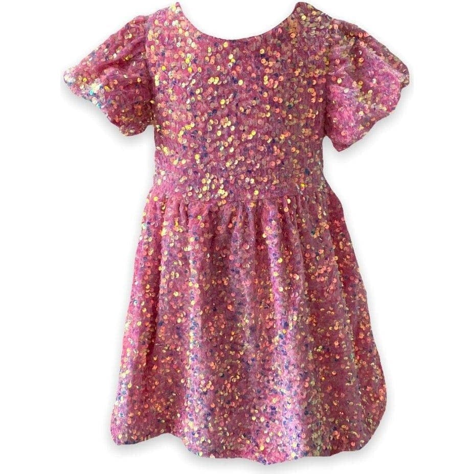Pretty in Pink Sequin Dress