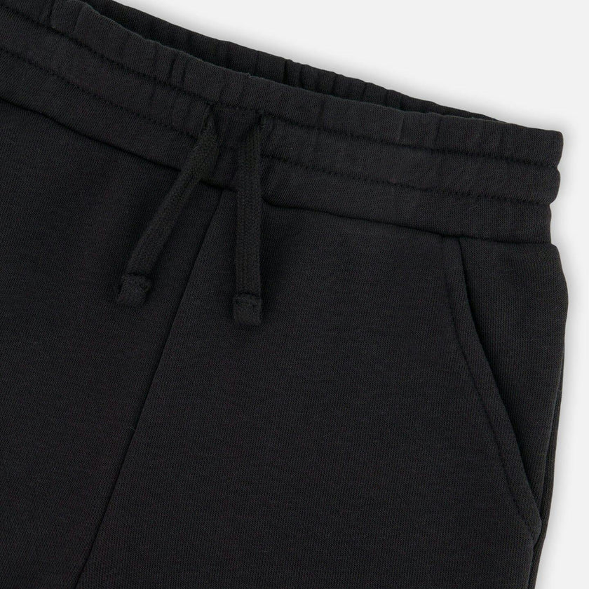 French Terry Sweatpants With Cross Seams
