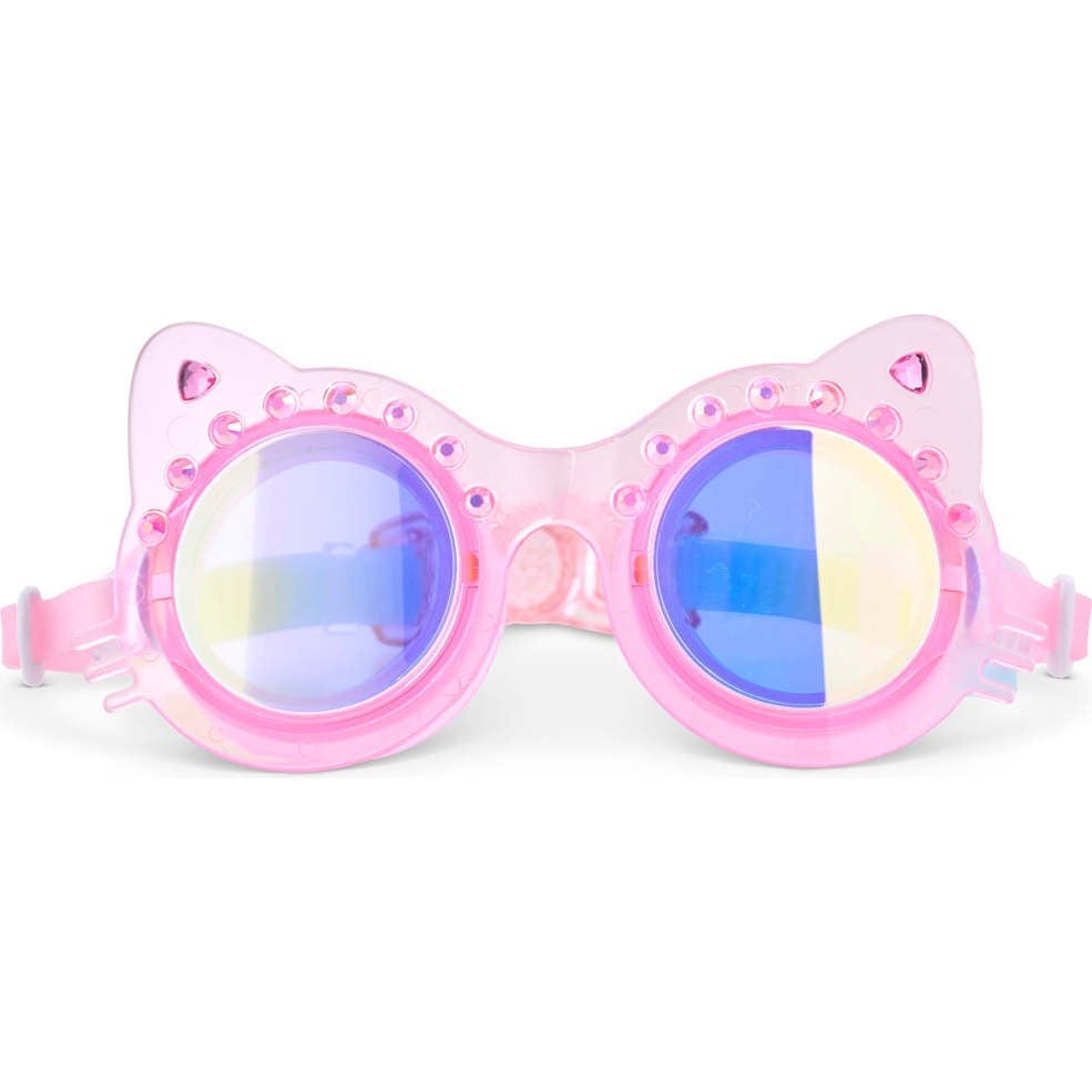 Frosted Feline Kids’ Swim Goggles