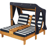 Double Chaise Lounge With Cupholders