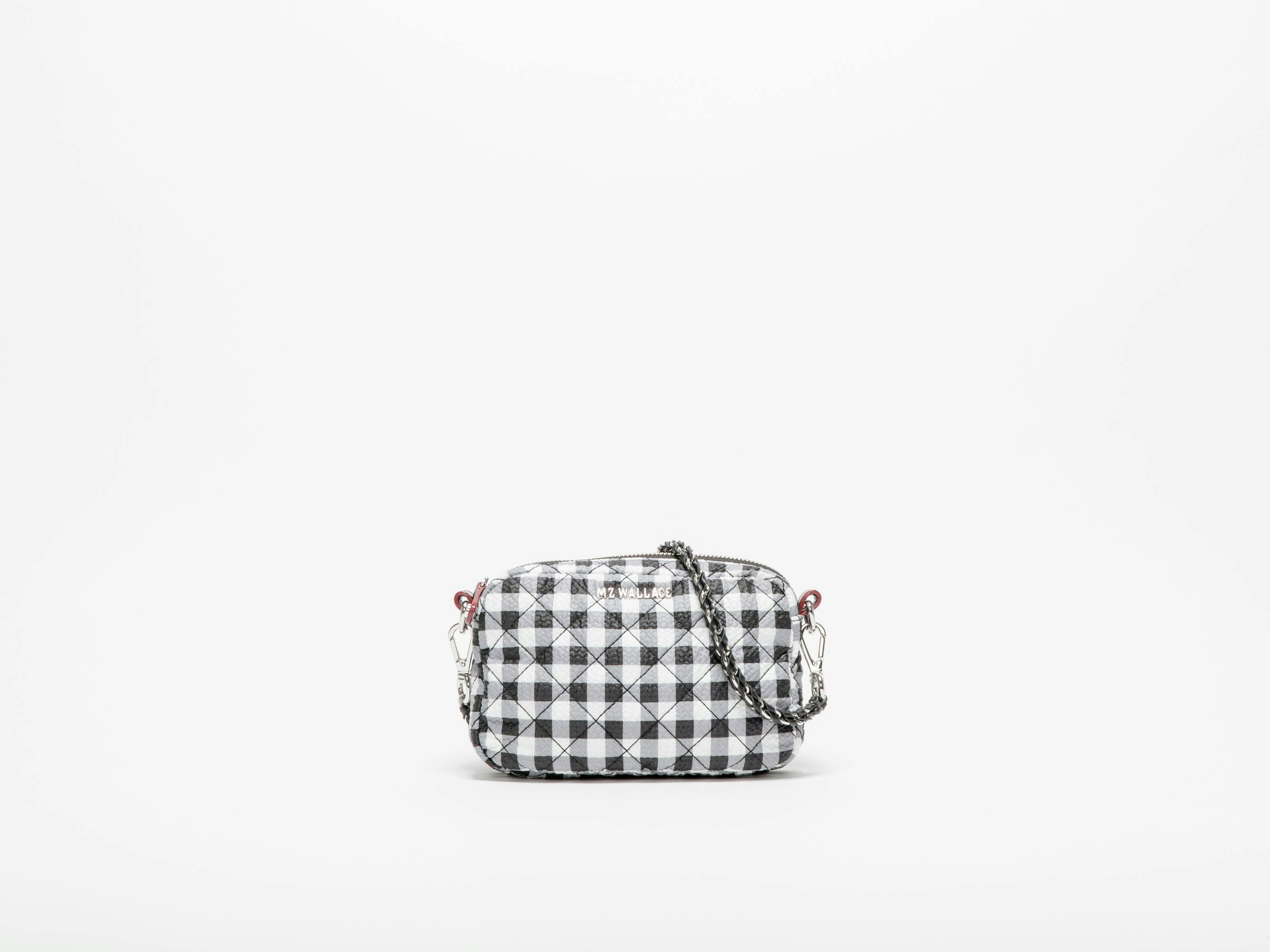 Black/White Gingham Mini Crosby
