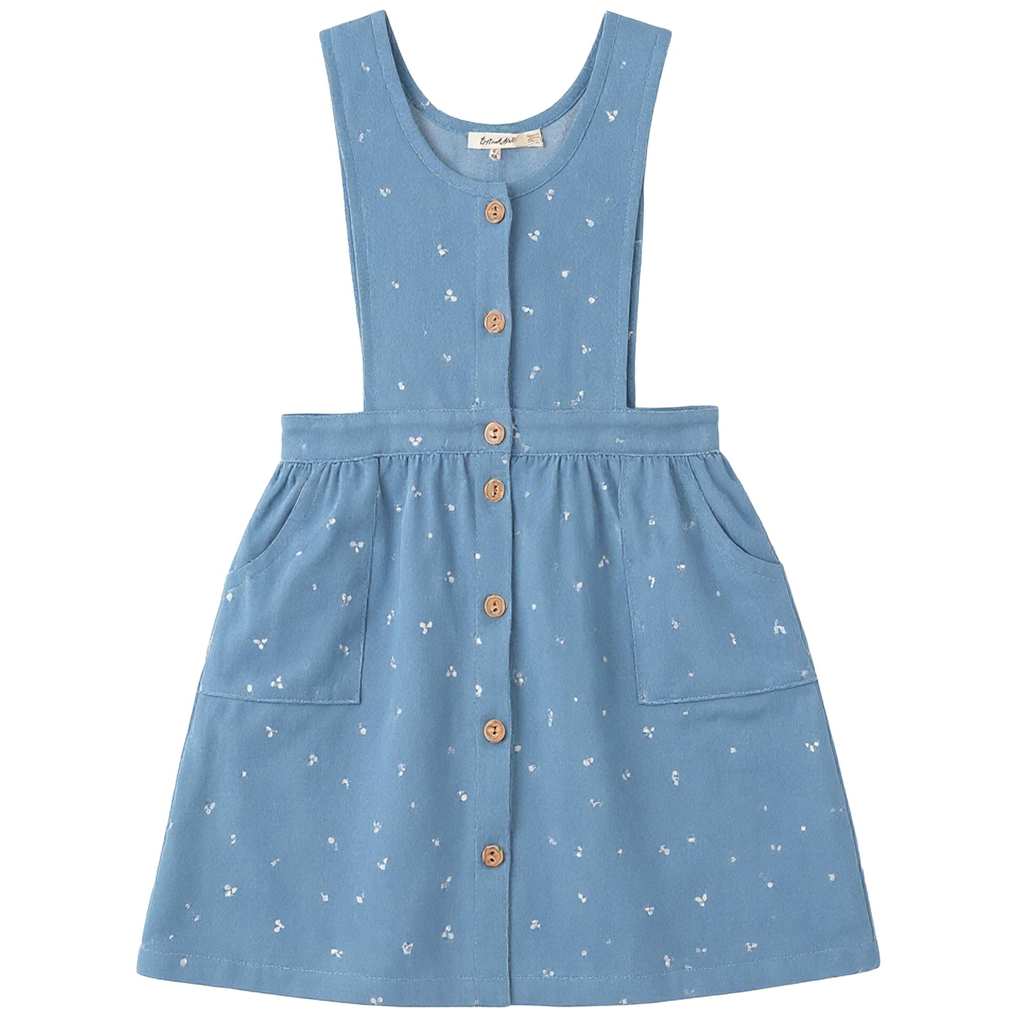 Cherry Woven Denim Jumper