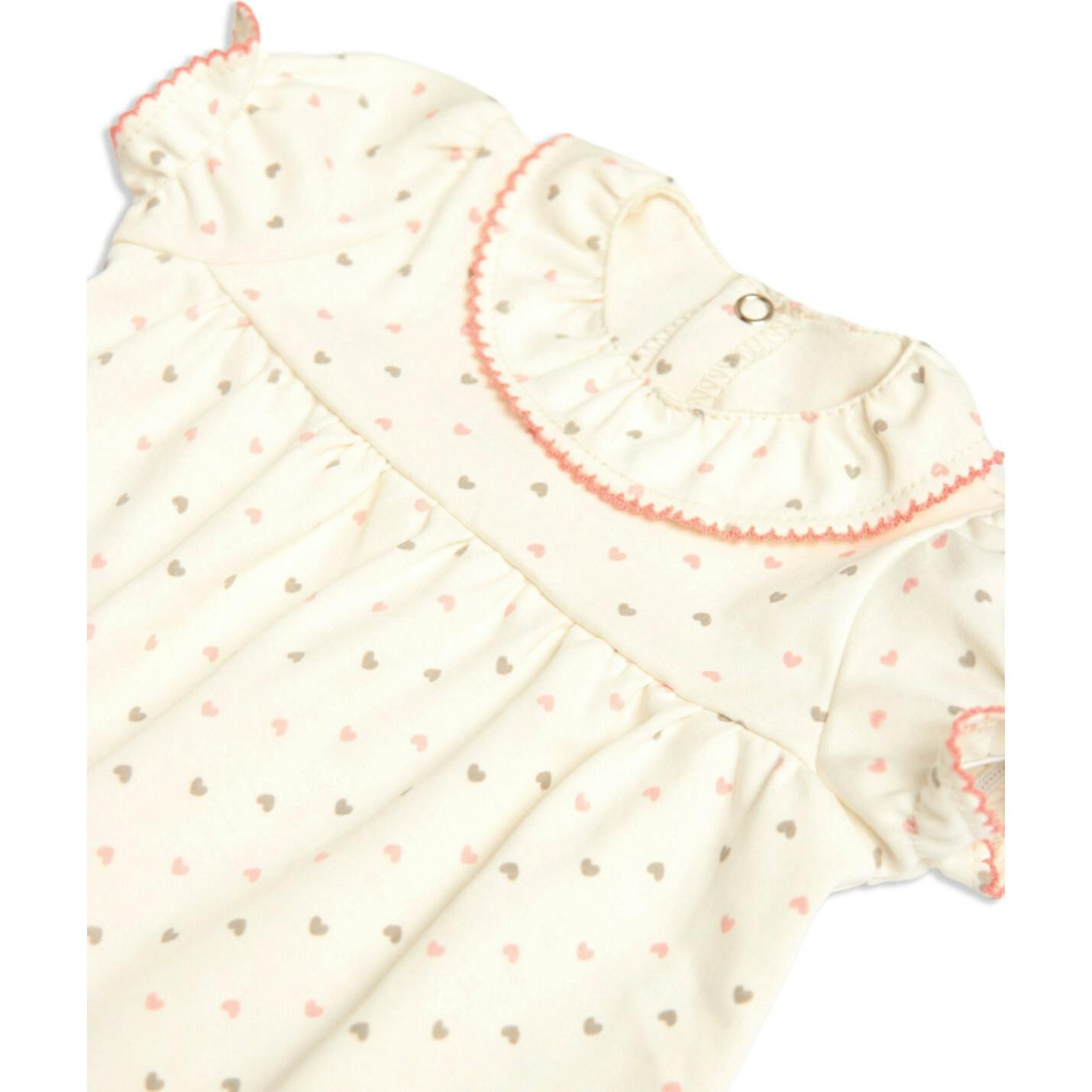 Sweetheart dress with ruffle bottom