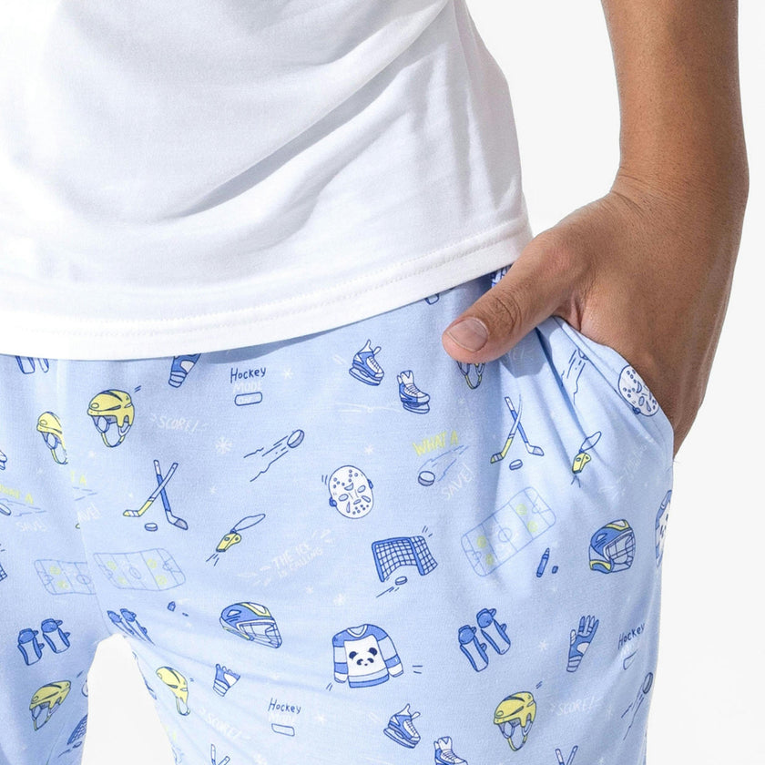 Hockey Bamboo Men's Pajama Set