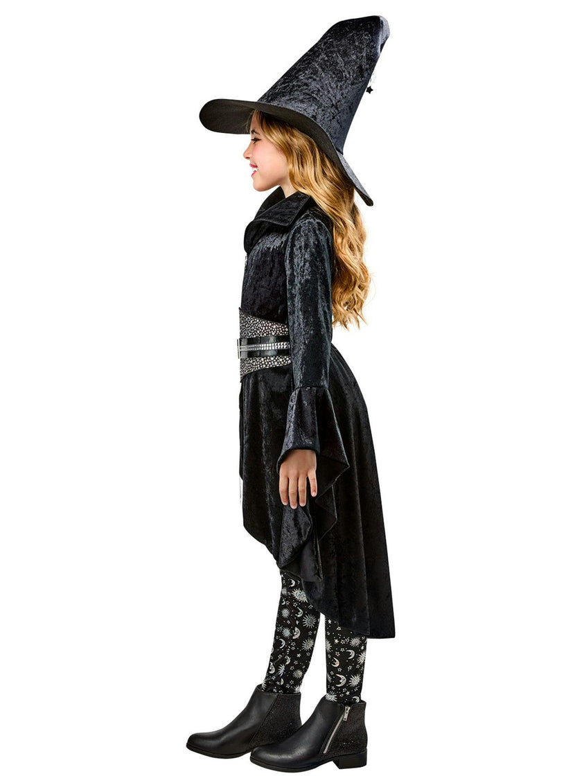 Girls' Black Coven Witch Costume