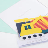 Construction Concertina Card