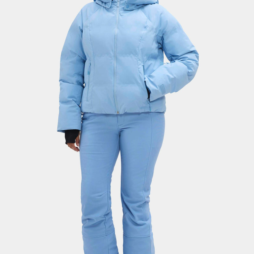 Georgie Puffer Jacket Forget Me Not