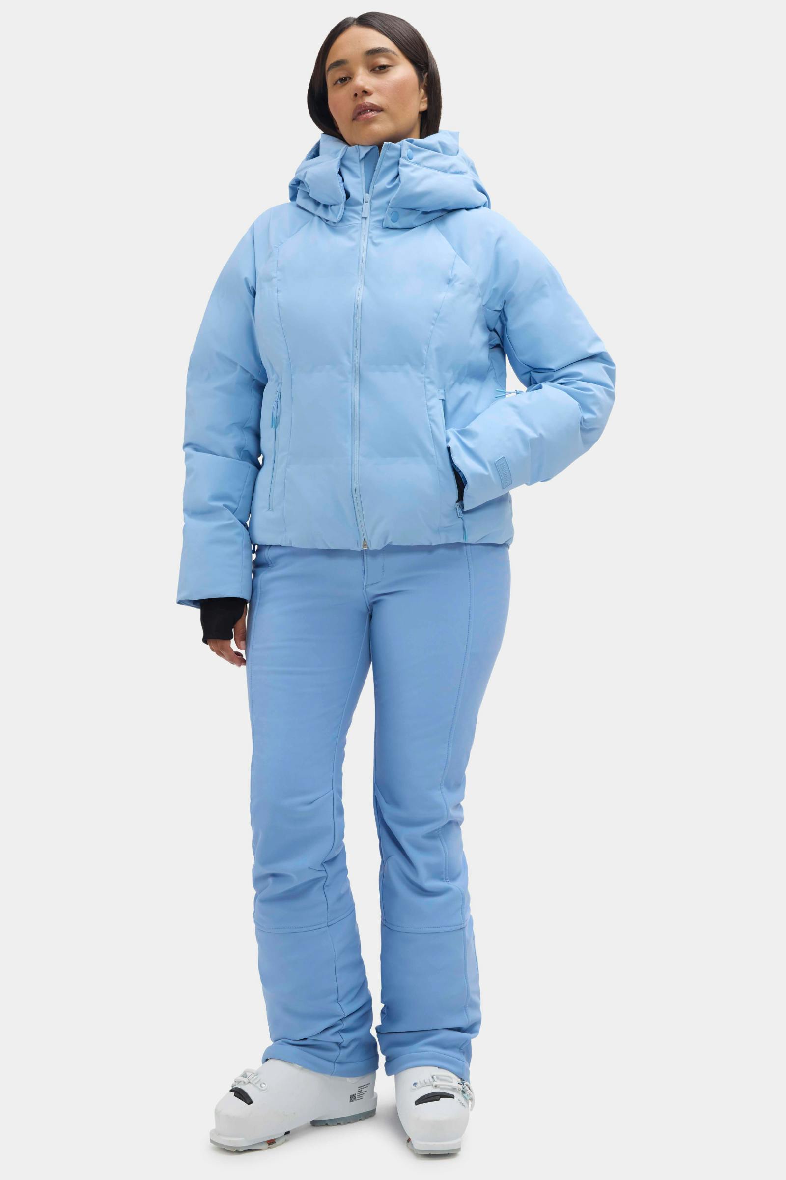 Georgie Puffer Jacket Forget Me Not