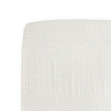 Cotton Muslin Crib Sheet - Tan Gingham