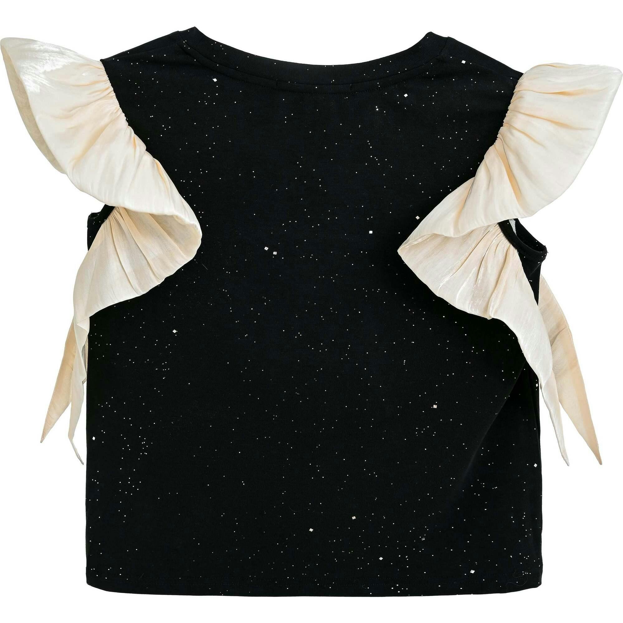 Glitter Ruffle Skirt Set