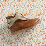 Sunny Bootie | Brown Leather