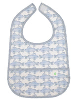 The Wipe It Bib in Fish