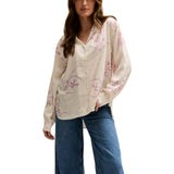 Lillibet Large Floral Print Shirt