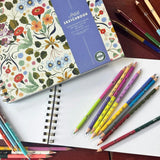Piece&Love: Double-Sided Colored Pencils - Flora's - 25pc Set