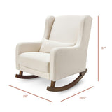 Babyletto Kai Rocker in Eco-Performance Fabric | Water Repellent & Stain Resistant