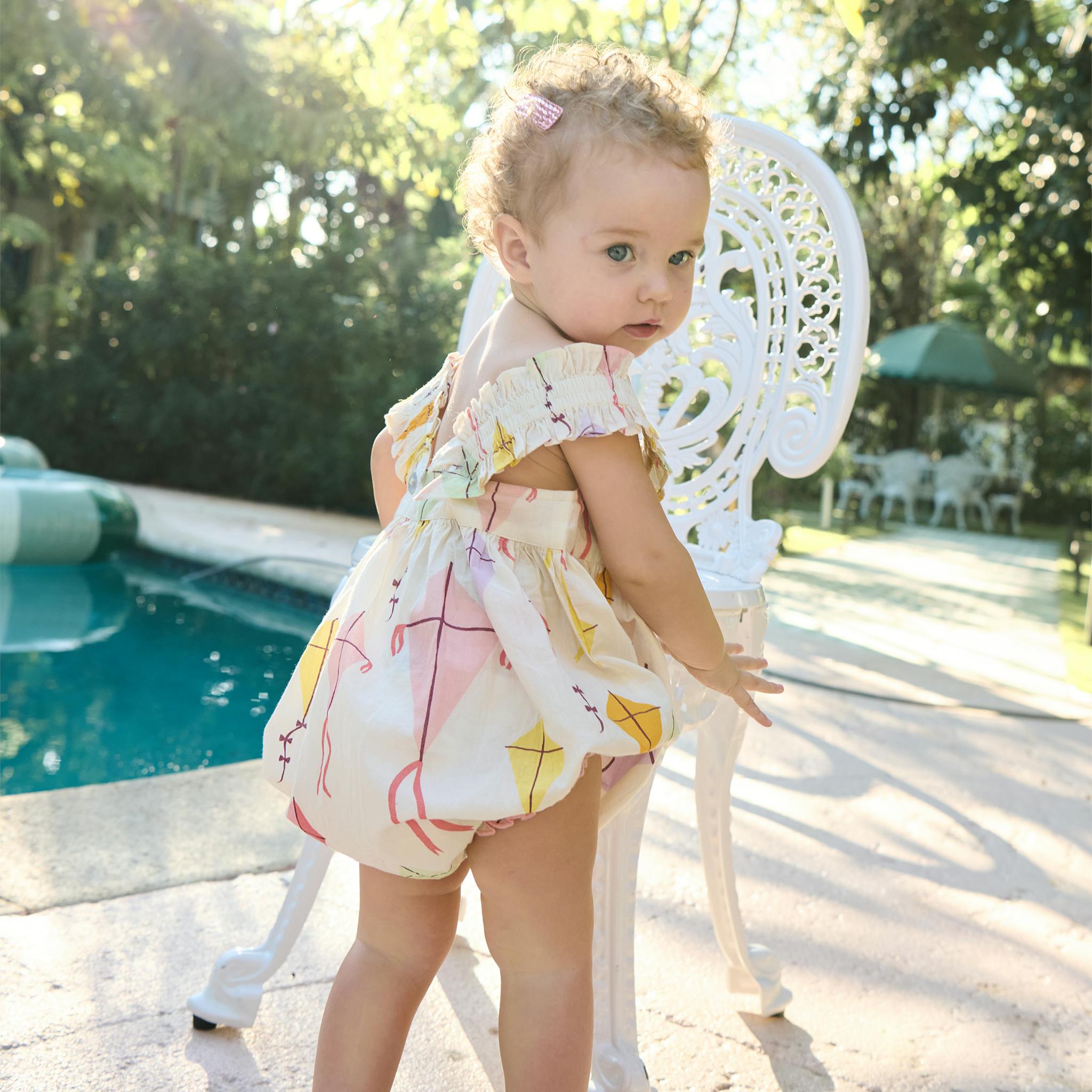Baby Girls Via Bubble - Banana Leaves