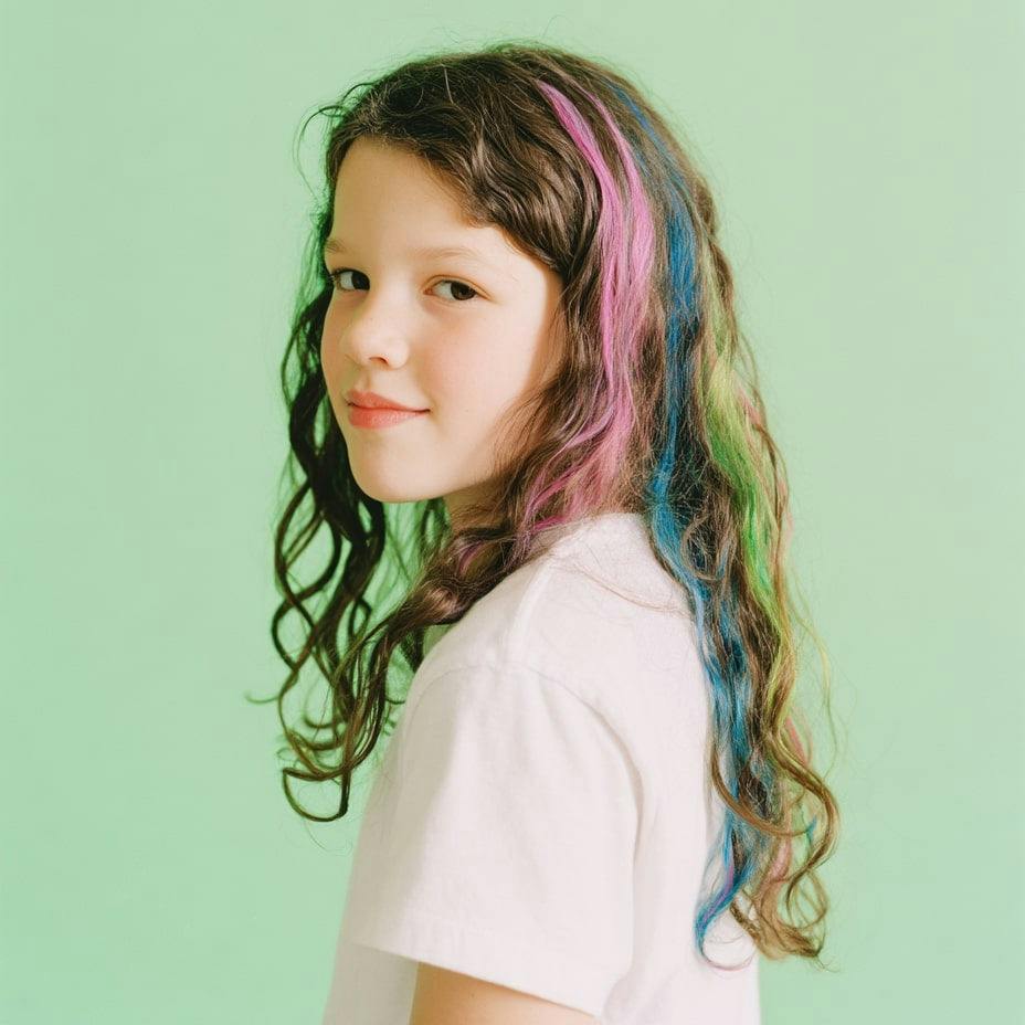 Rainbow - Hair Chalk
