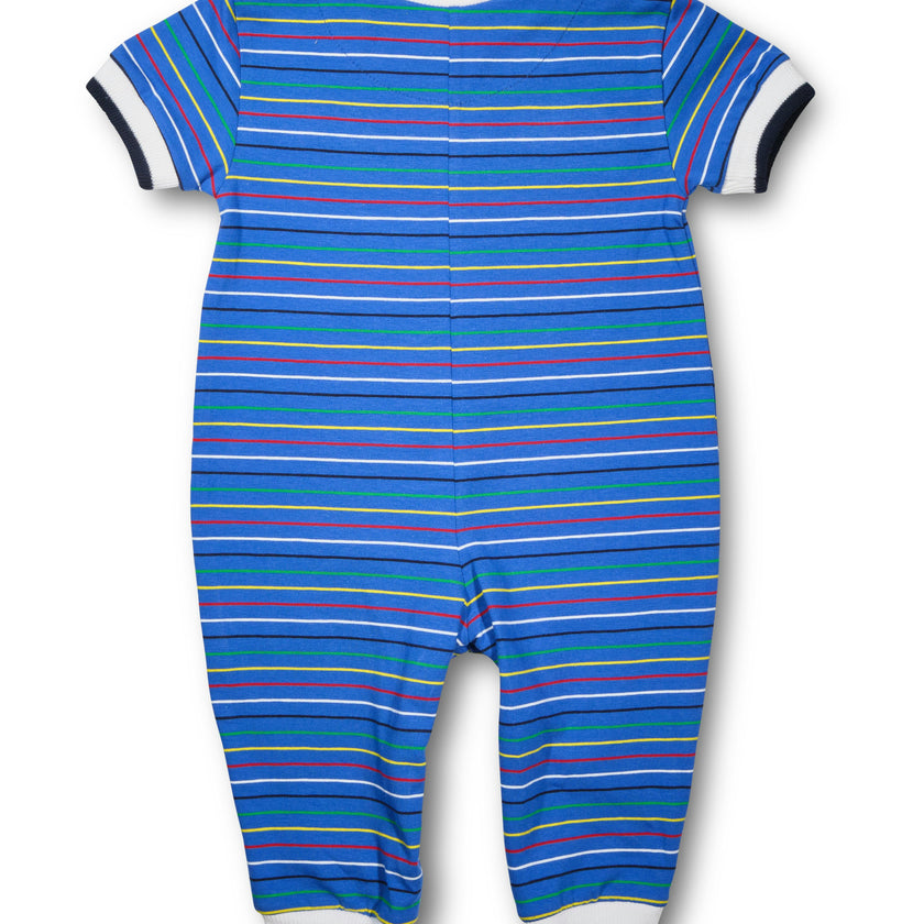 Stripe Knit Longall With Vehicles