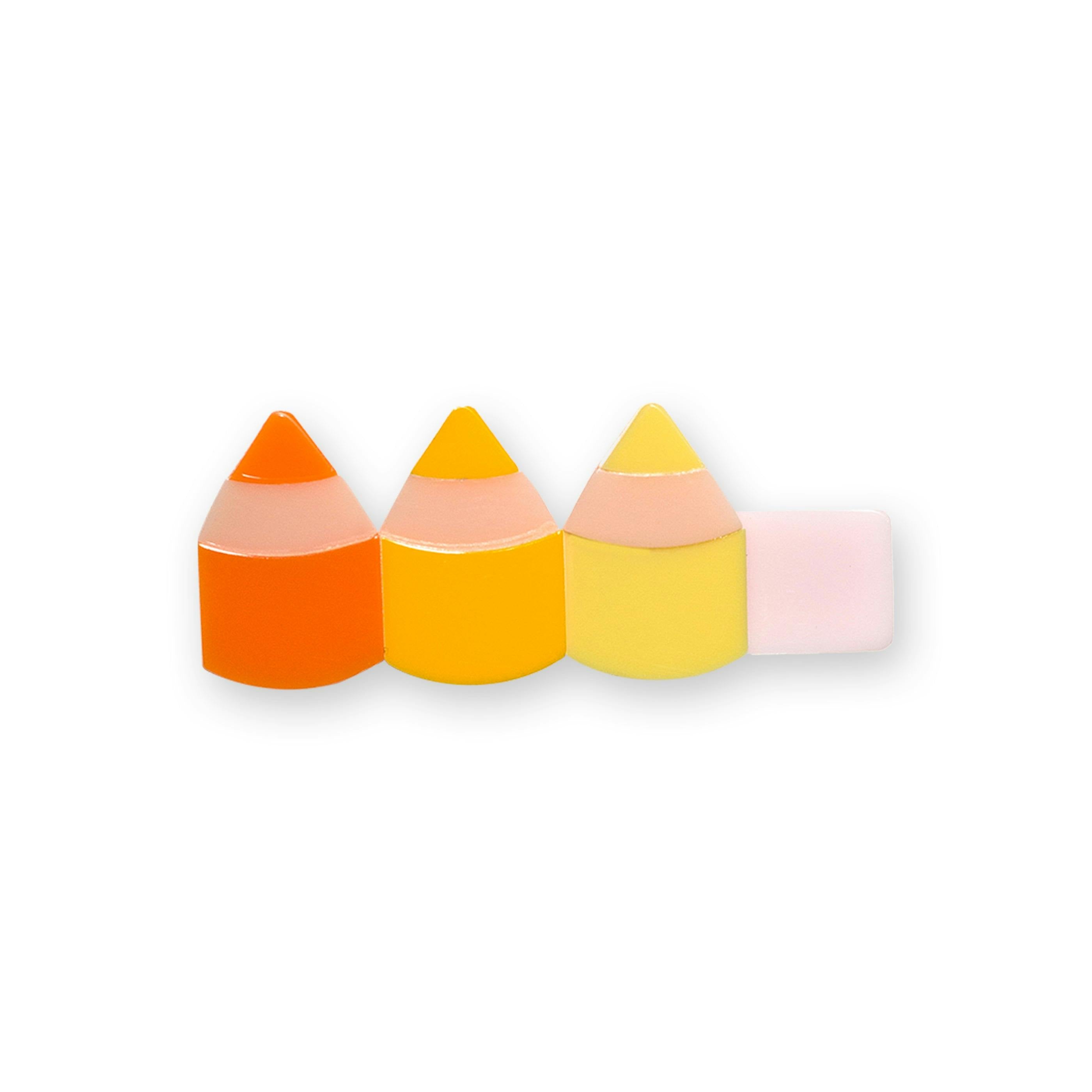 Pencils Single Hair Clips