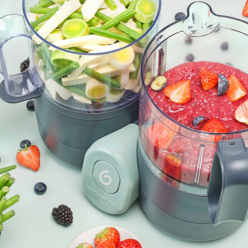 Duo Meal Lite Baby Food Maker + 6 Free Food Containers