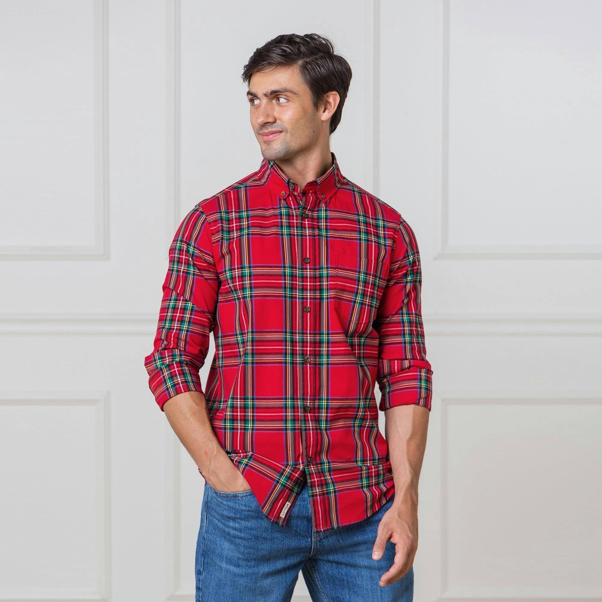 Organic Stretch Poplin Shirt