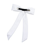 Classic White Double-Layered Hair Clip