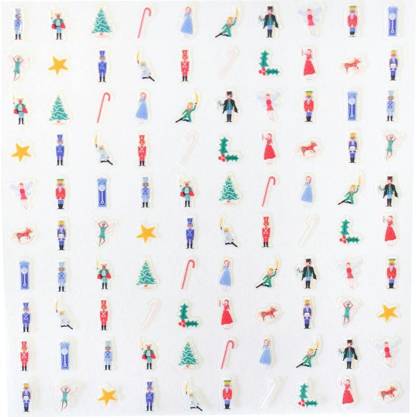 Nutcracker Nail Stickers