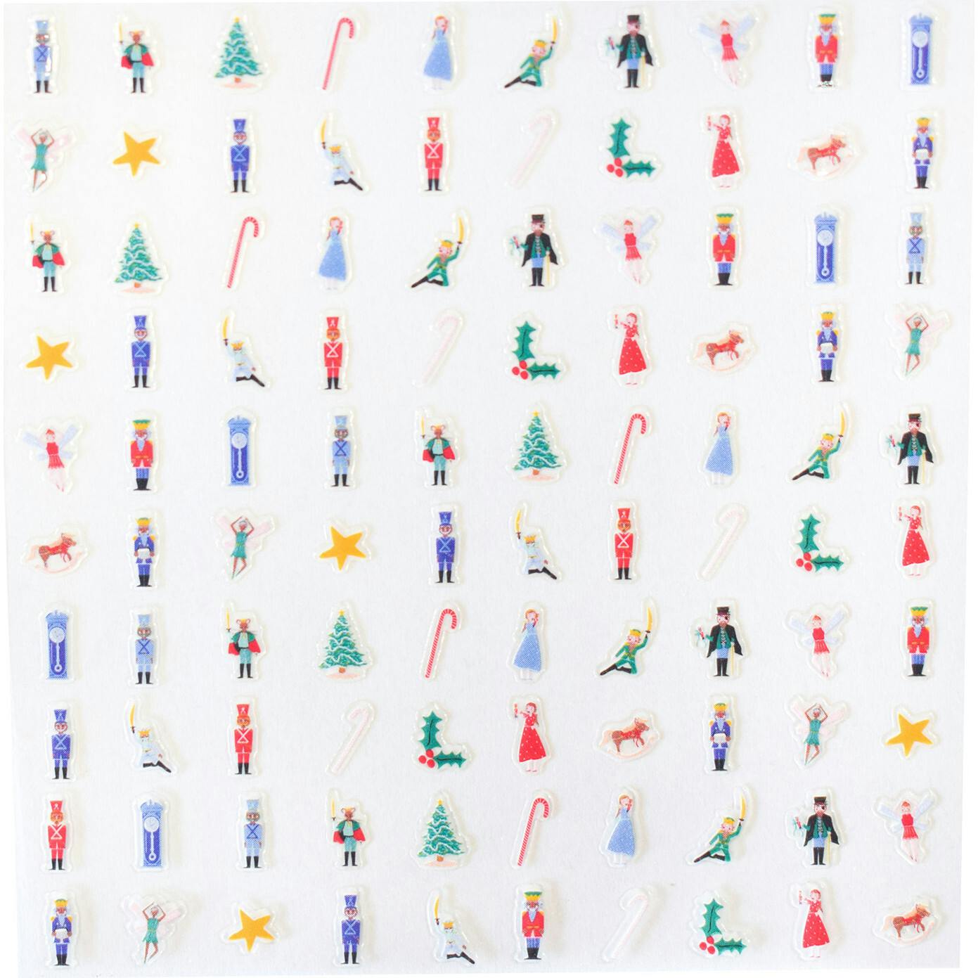 Nutcracker Nail Stickers