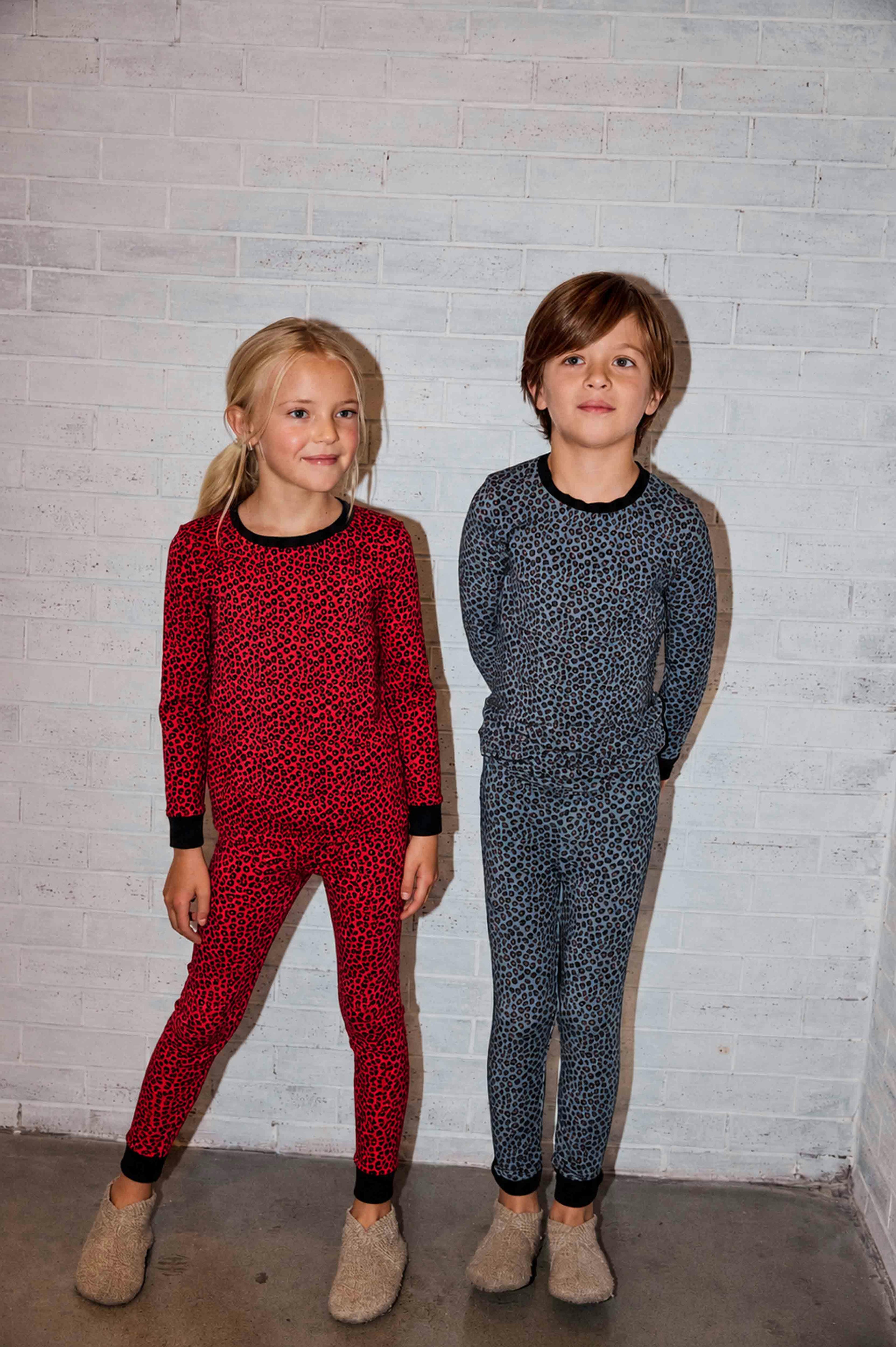 Bamboo Leopard Loungewear Set