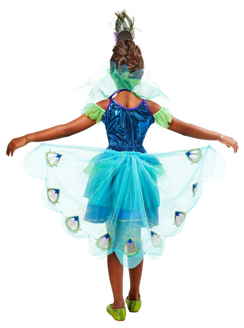 Girls Peacock Costume