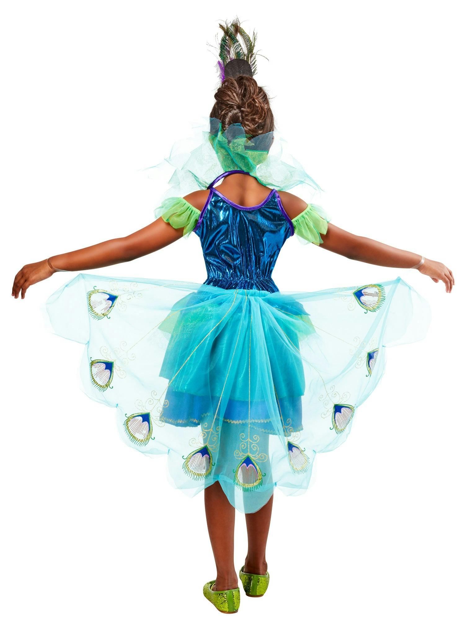 Girls Peacock Costume