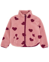 Parker Heart Jacket - Rose Quartz