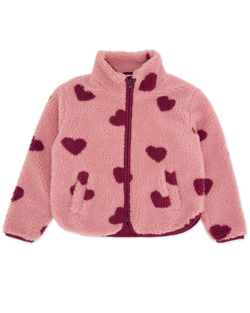 Parker Heart Jacket - Rose Quartz