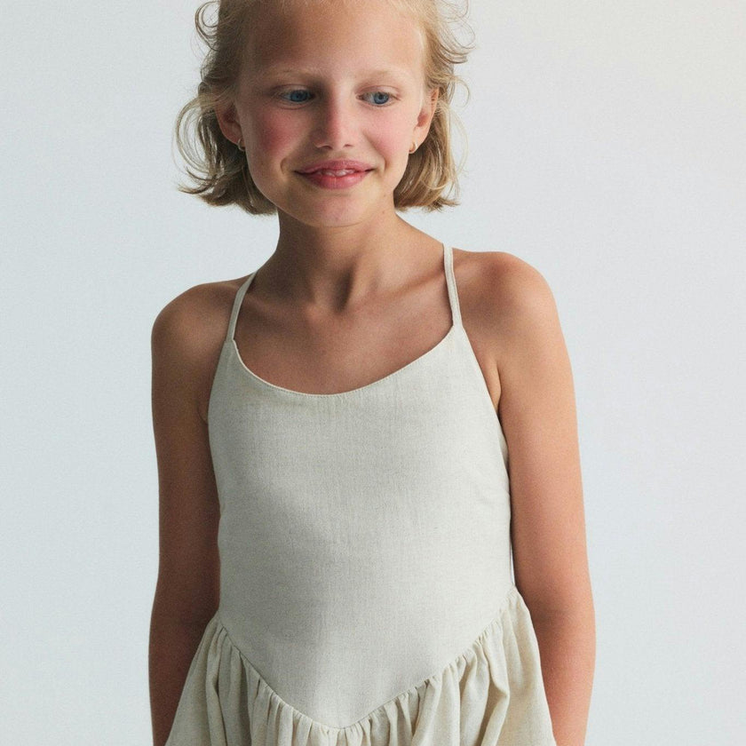 Lippia Teen Dress Sand Vigore