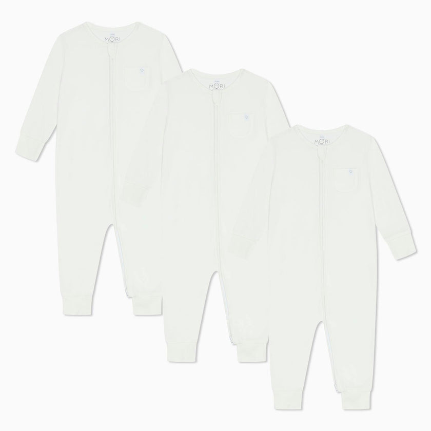 Clever Zip Baby Pajamas 3 Pack