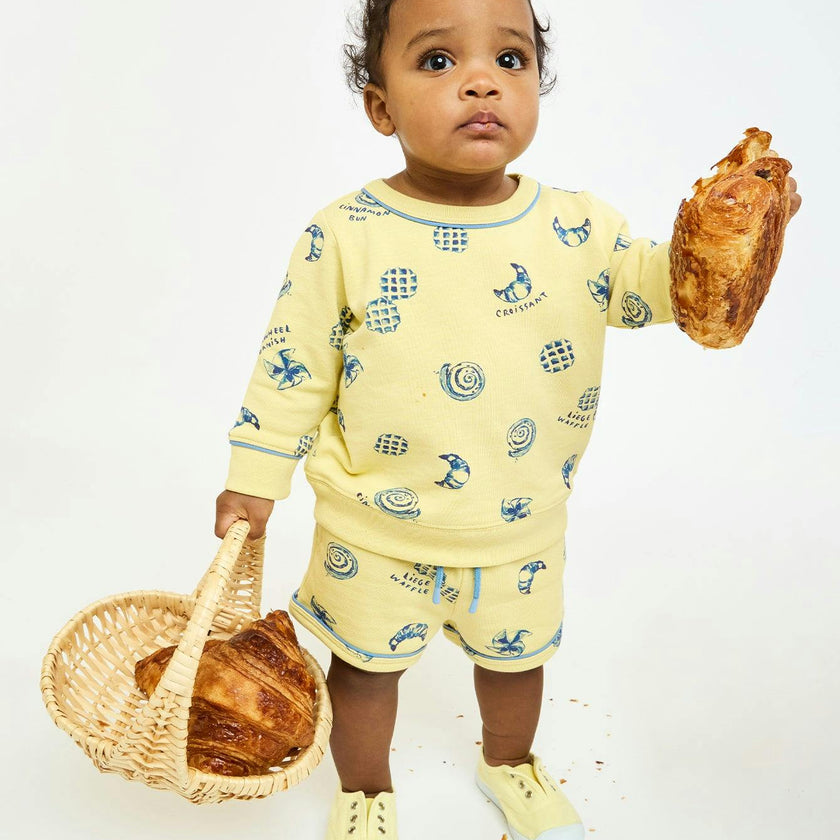 Remy Short Set, Butter Le Breakfast