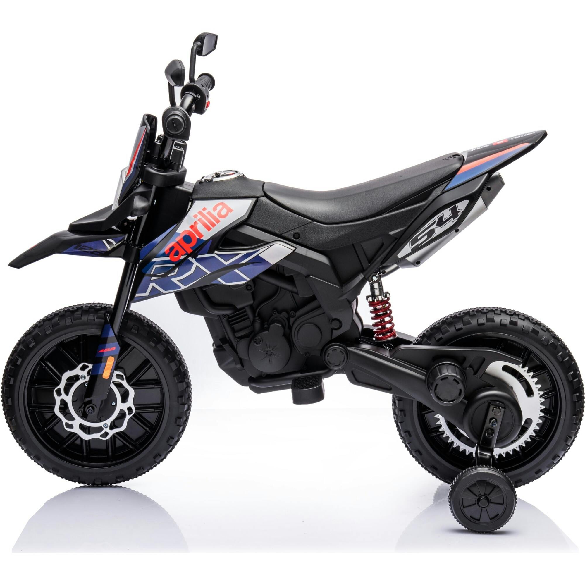 12V Aprilia Motorcycle 1 Seater Ride On for Kids