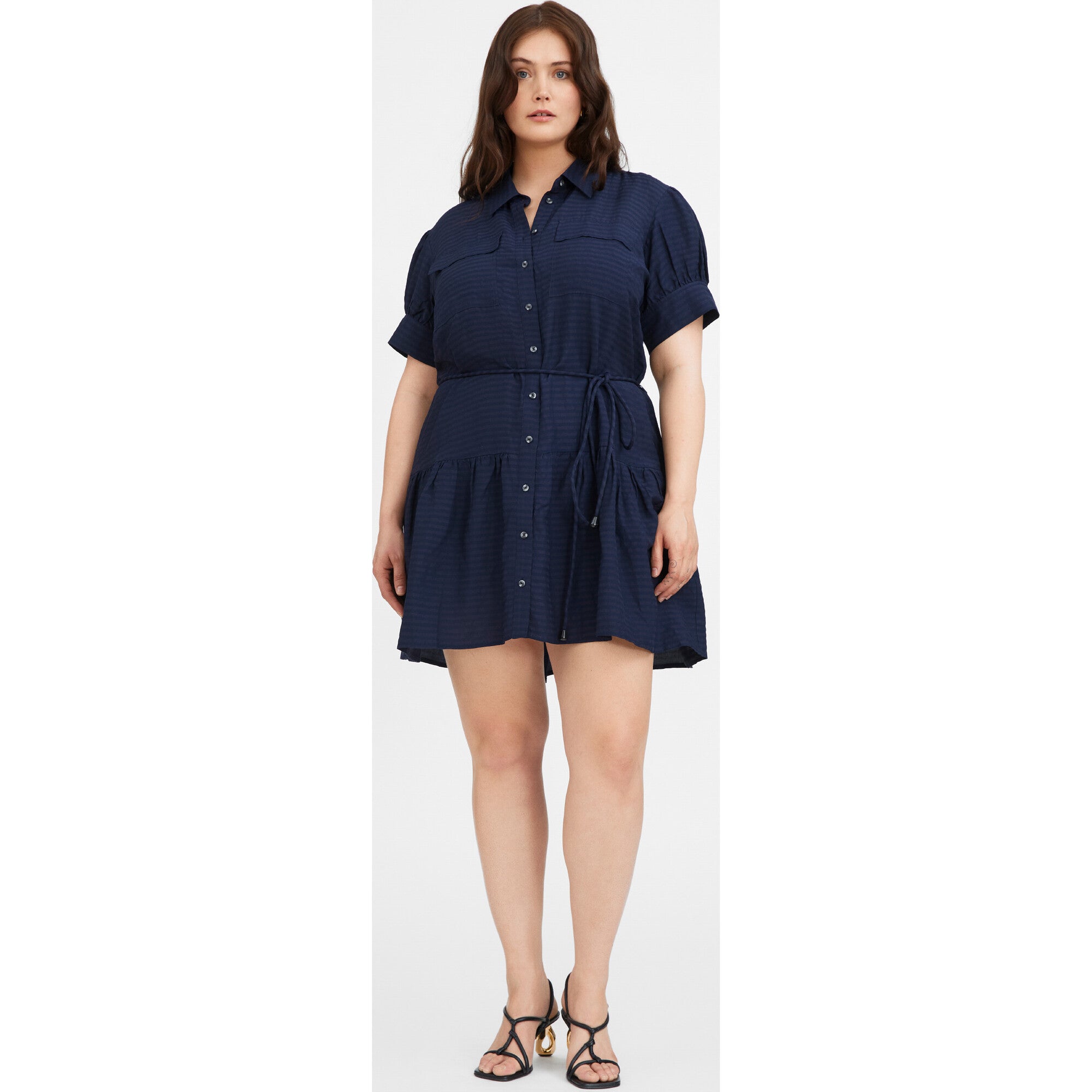 Women's Short Carrington Dress, Navy