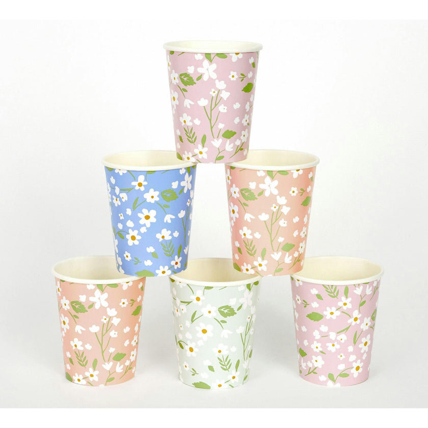 Ditsy Floral Cups