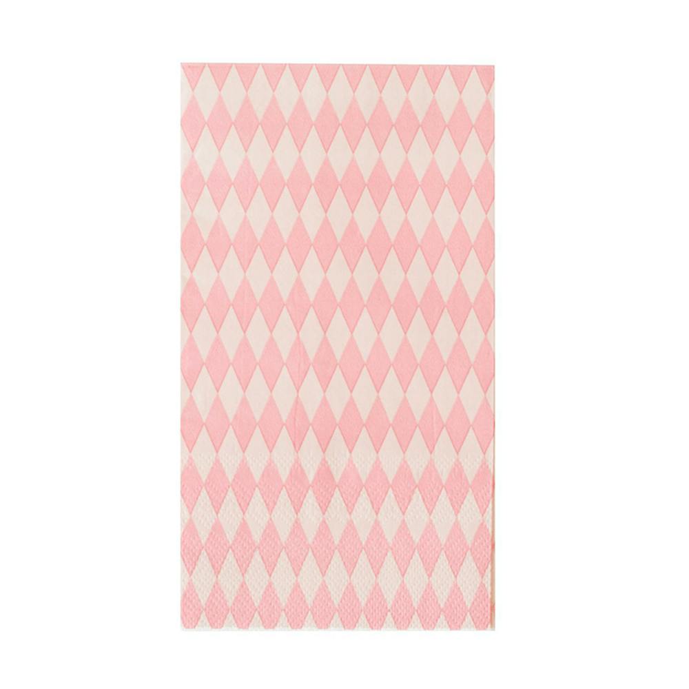 Check It! Tickle Me Pink Guest Napkins
