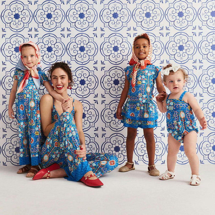Carretto Tie Back Bubble Romper
