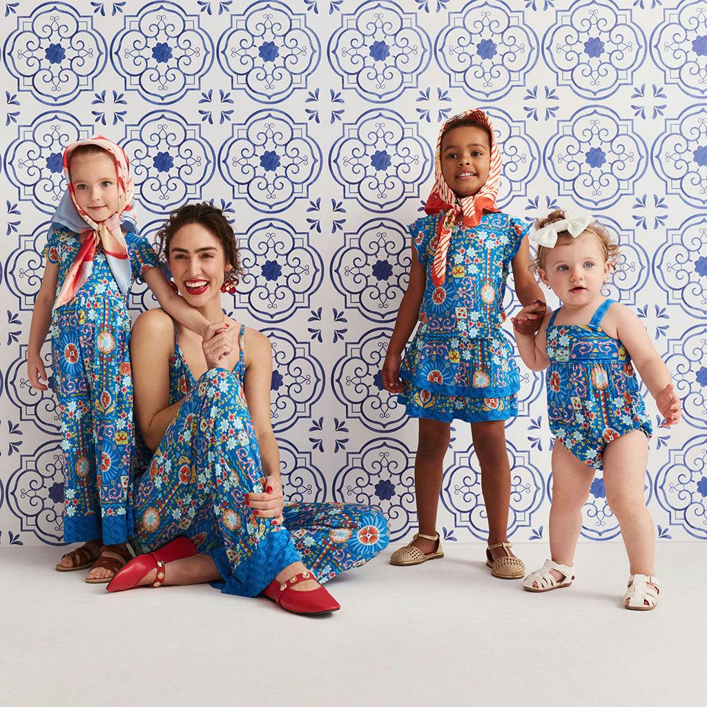 Carretto Tie Back Bubble Romper