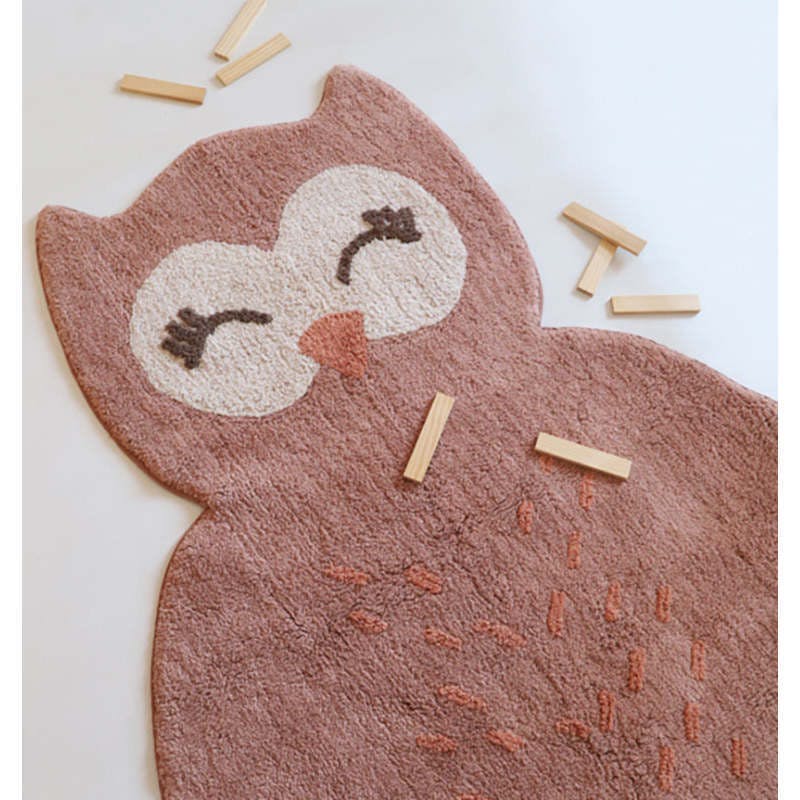 Non-Slip Back Hand-Tufted Rug