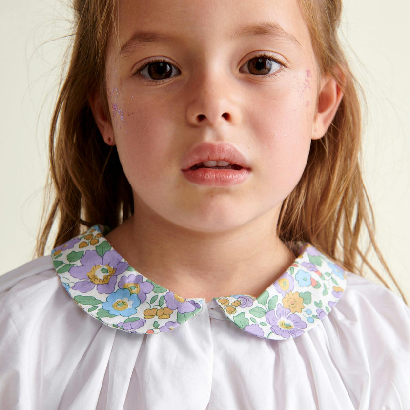 Made With Liberty Fabric Girls Blouse Giulia